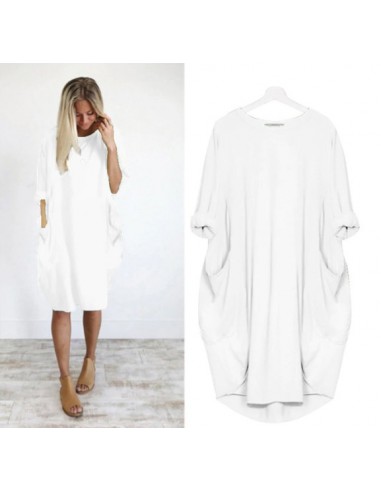 robe ample blanc