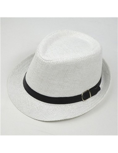chapeau de paille tendance blanc