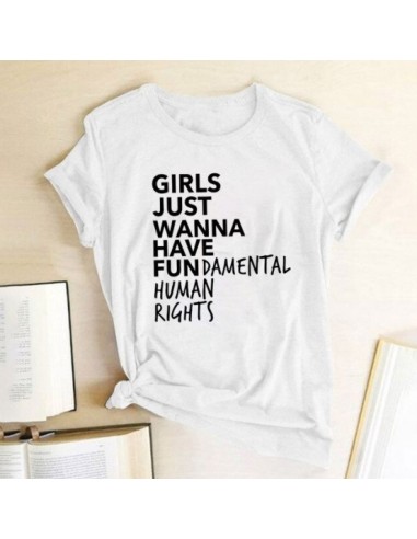 T-shirt droit des femmes