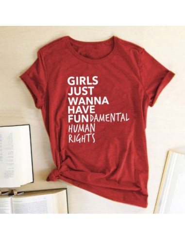 T-shirt droit des femmes