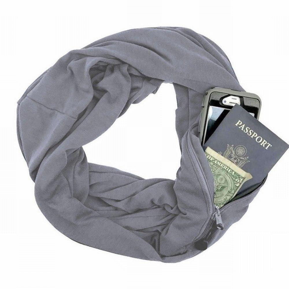 Écharpe avec poche