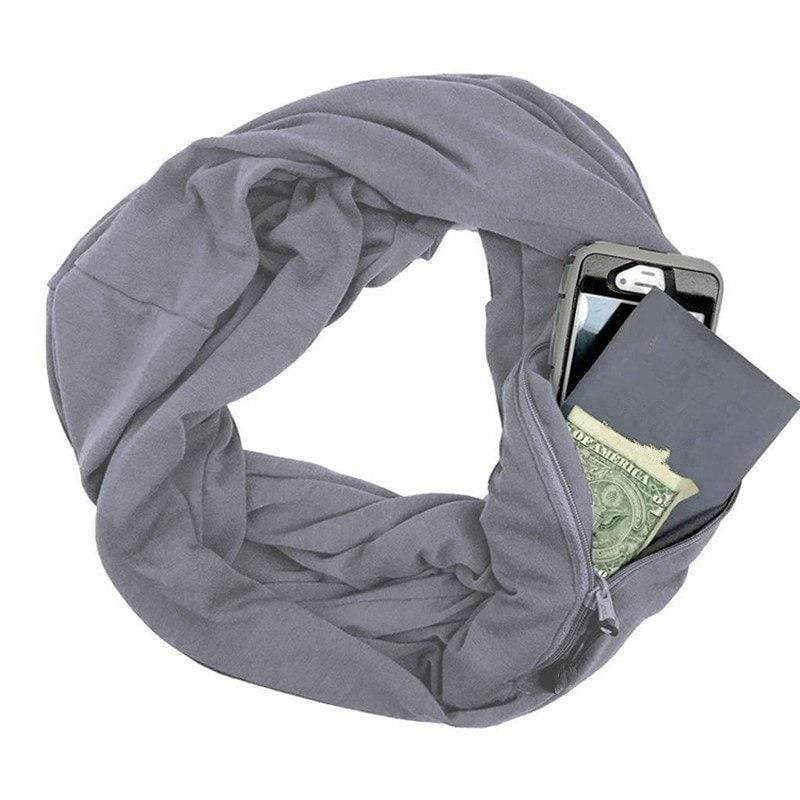 Écharpe avec poche