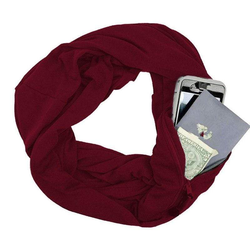Écharpe avec poche