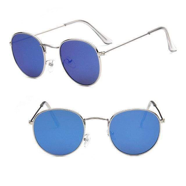 Lunettes de soleil au design rond