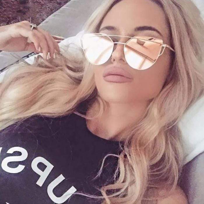 Lunettes de soleil oeil de chat
