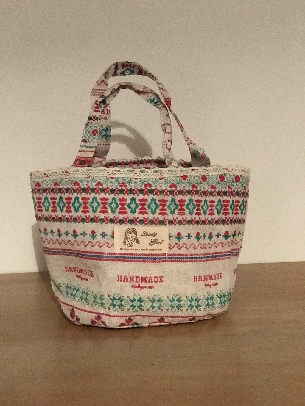 Sac Isotherme style broderie