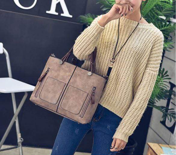 Sac à main avec plusieurs poches