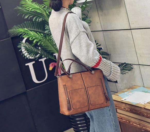 Sac à main avec plusieurs poches