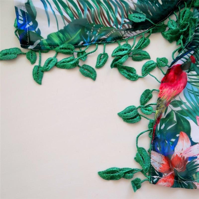 Robe de plage colorée