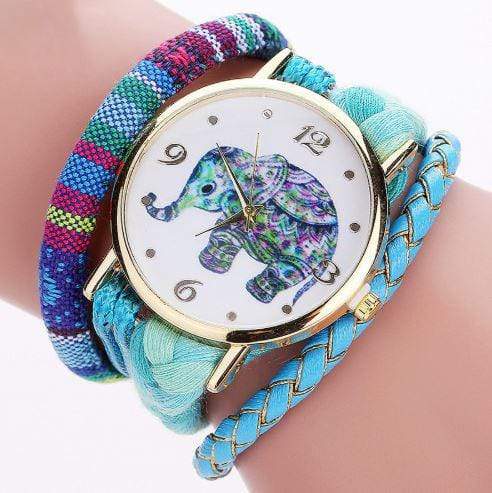 Montre Éléphant tressée