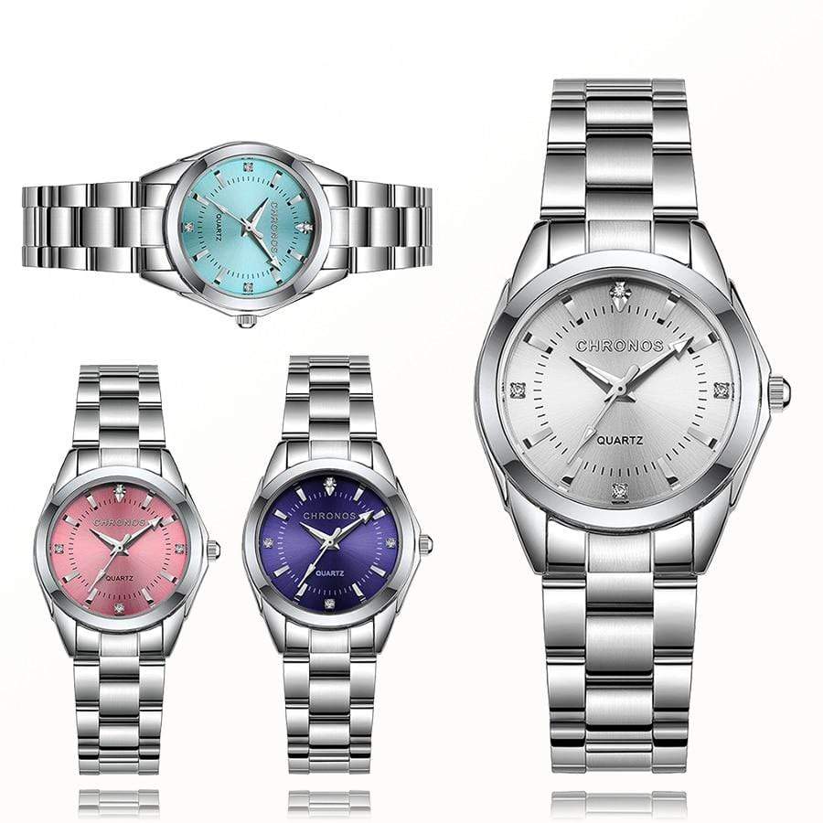 Montre femmes couleur argent