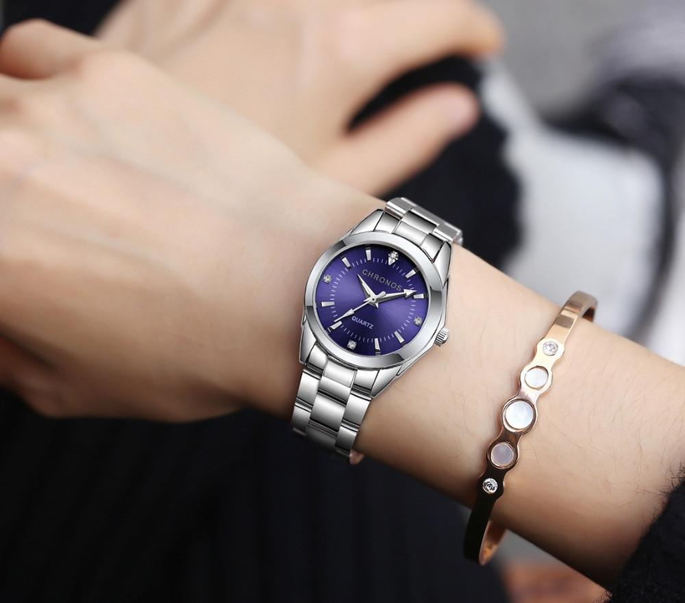 Montre femmes couleur argent