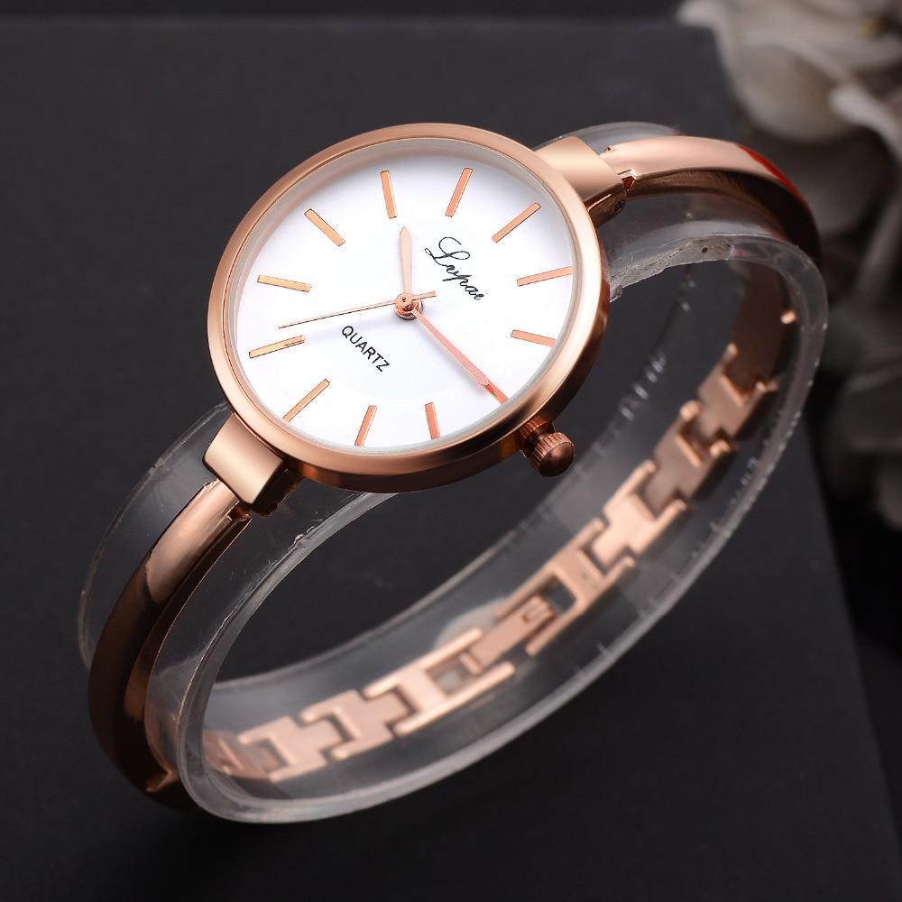 Montre au bracelet fin