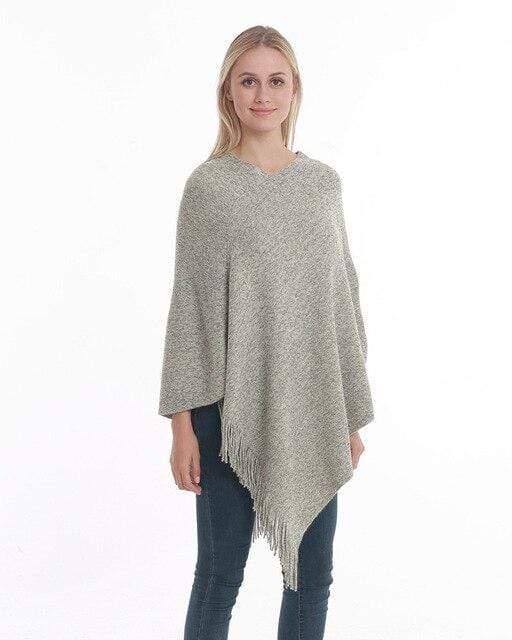 Poncho classique et chaud