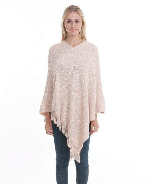 Poncho classique et chaud