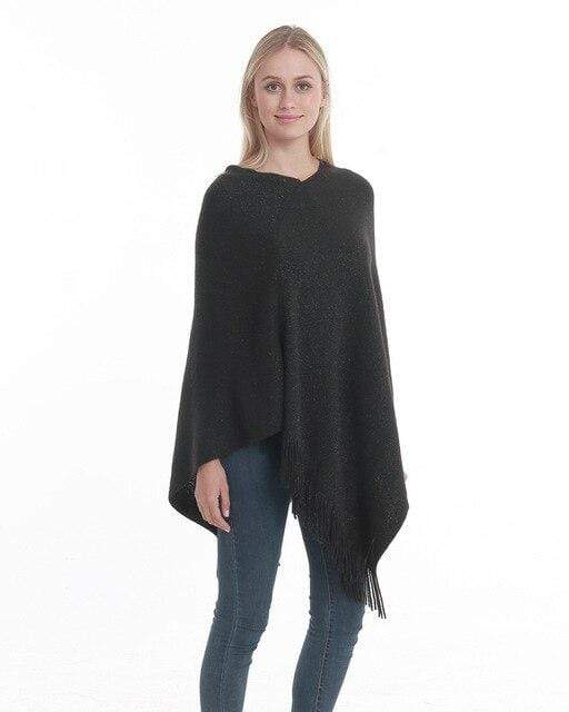 Poncho classique et chaud