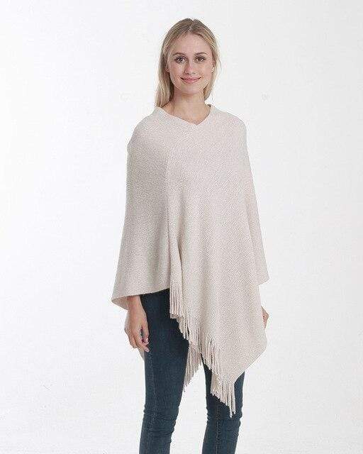 Poncho classique et chaud