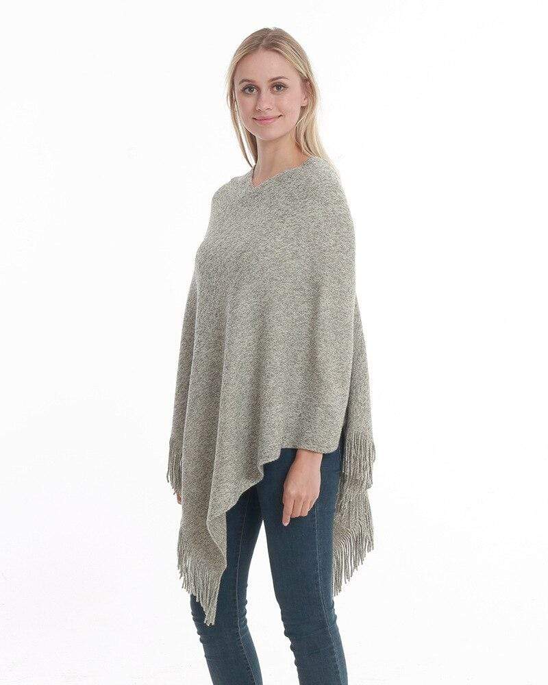 Poncho classique et chaud