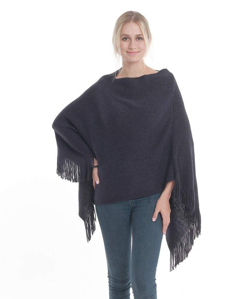 Poncho classique et chaud