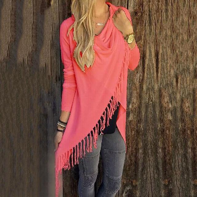 Poncho long pour femmes