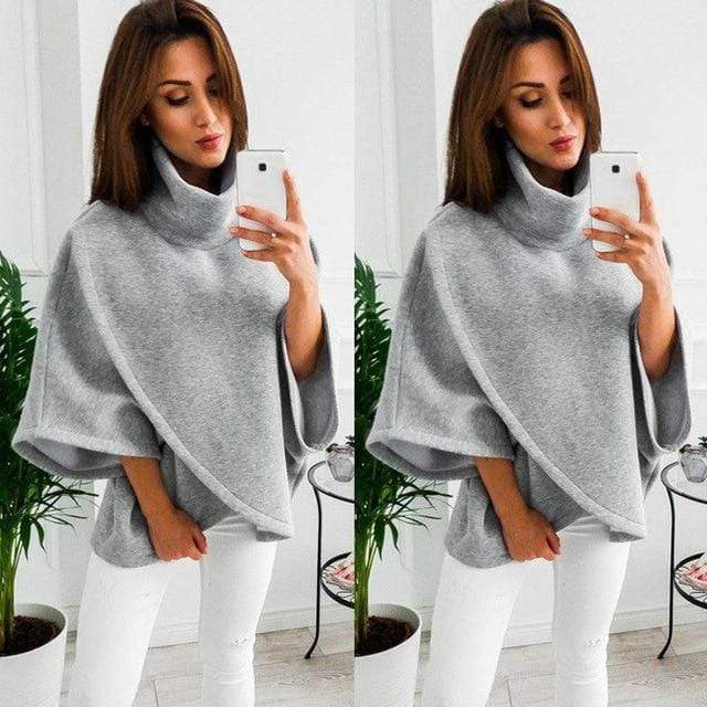 Poncho classe en coton
