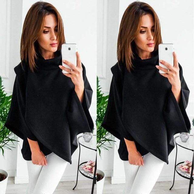 Poncho classe en coton