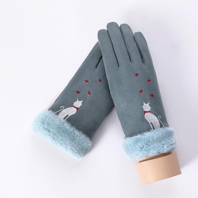 Gants chauds pour femme