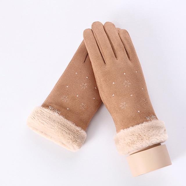 Gants chauds pour femme