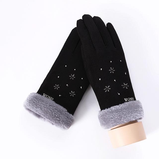 Gants chauds pour femme