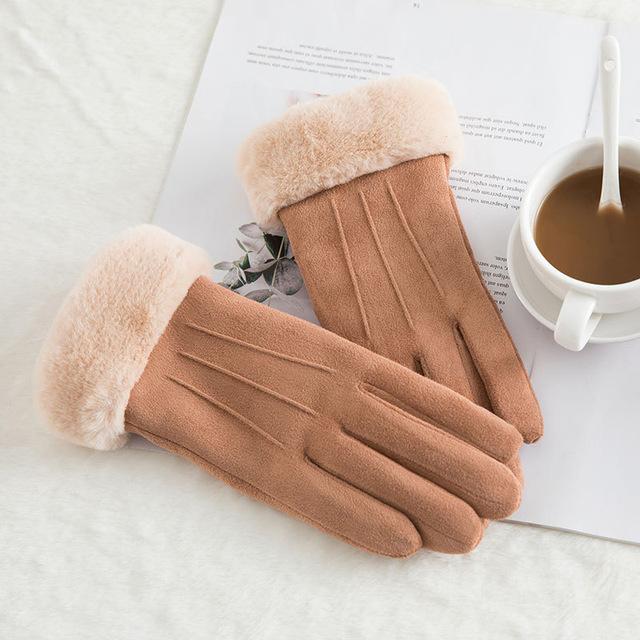 Gants chauds pour femme