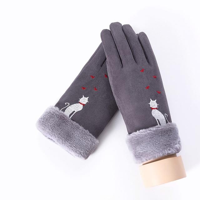 Gants chauds pour femme