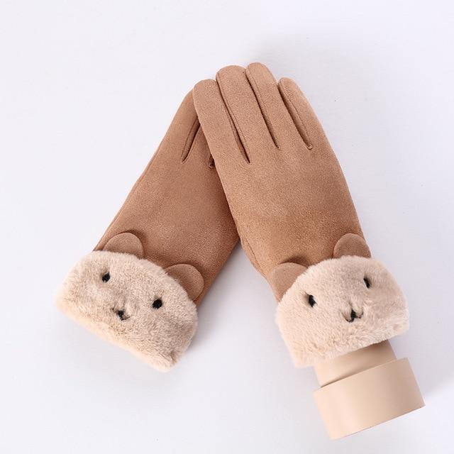Gants chauds pour femme