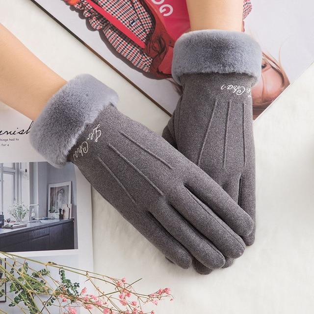 Gants chauds pour femme