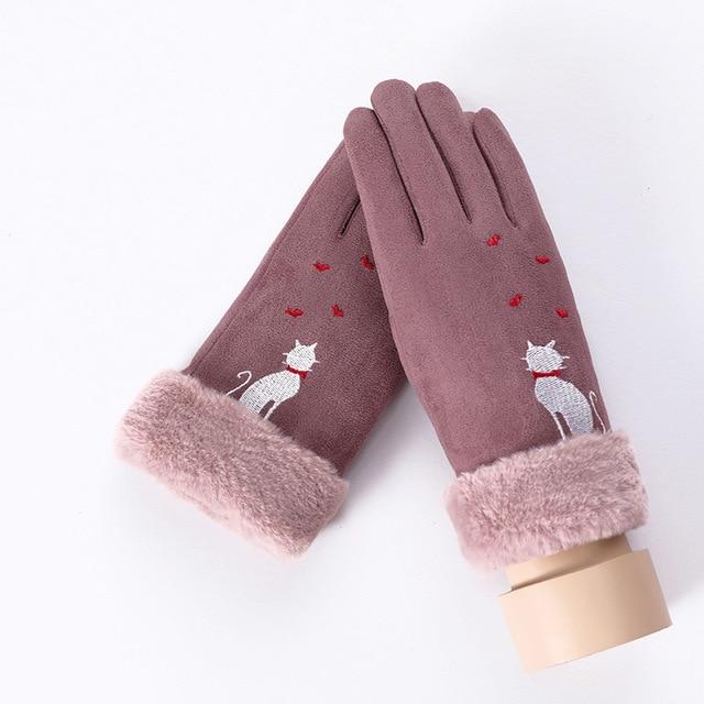 Gants chauds pour femme