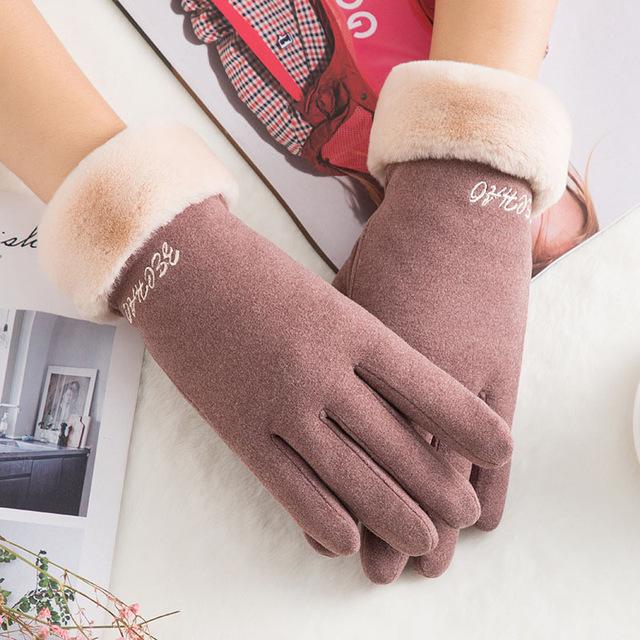 Gants chauds pour femme