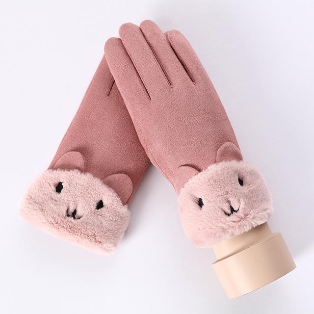 Gants chauds pour femme