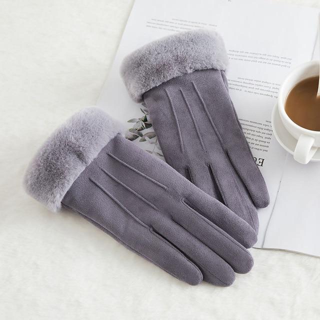 Gants chauds pour femme