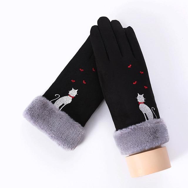 Gants chauds pour femme