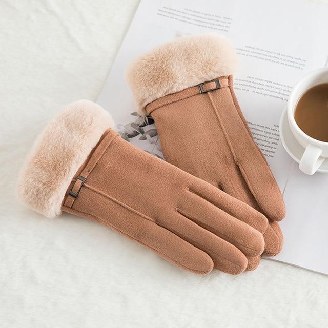 Gants chauds pour femme