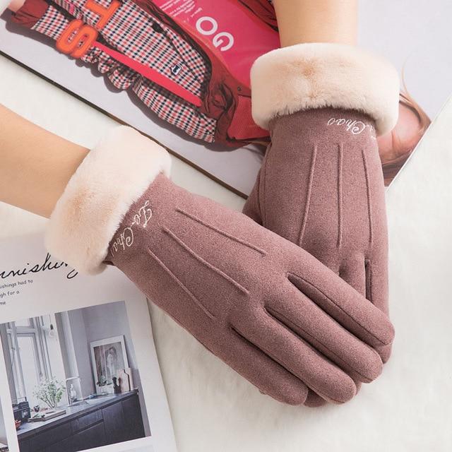Gants chauds pour femme