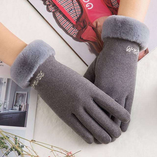 Gants chauds pour femme