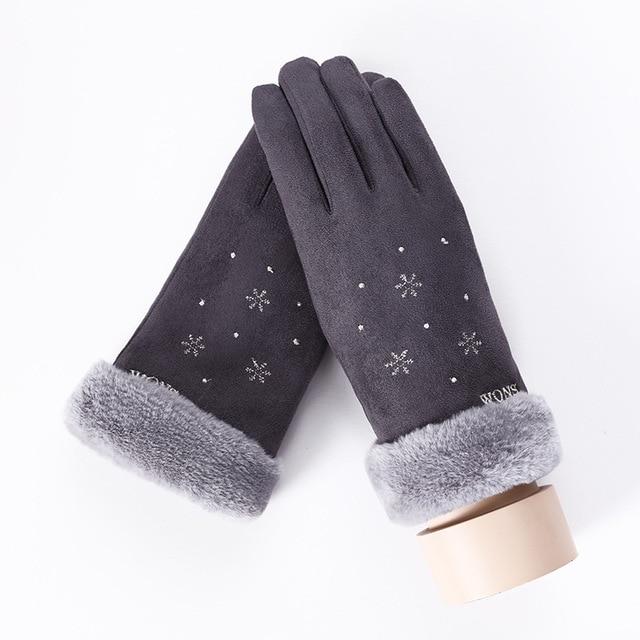Gants chauds pour femme