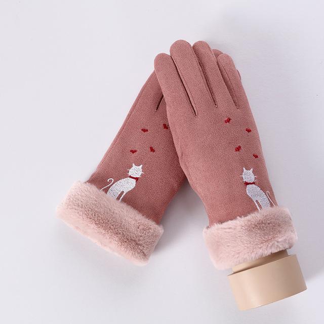 Gants chauds pour femme