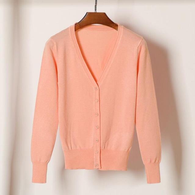 Gilet cardigan simple femmes