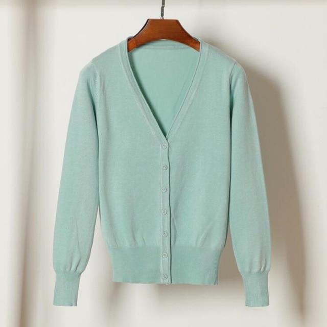 Gilet cardigan simple femmes