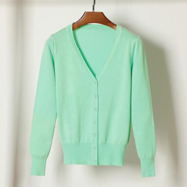 Gilet cardigan simple femmes