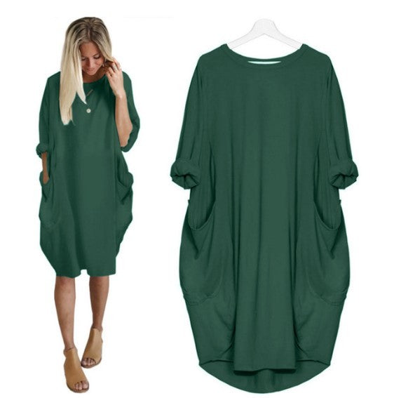 Robe ample avec poches