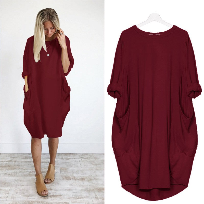 Robe ample avec poches