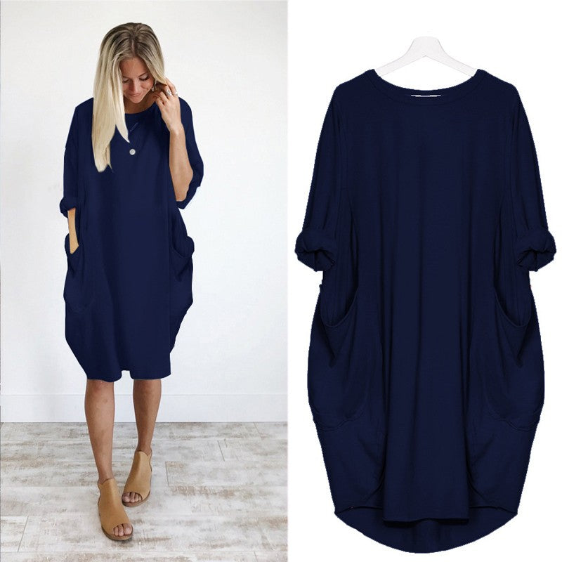 Robe ample avec poches