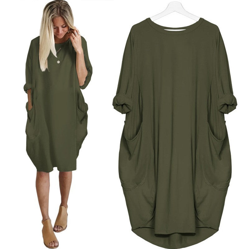 Robe ample avec poches